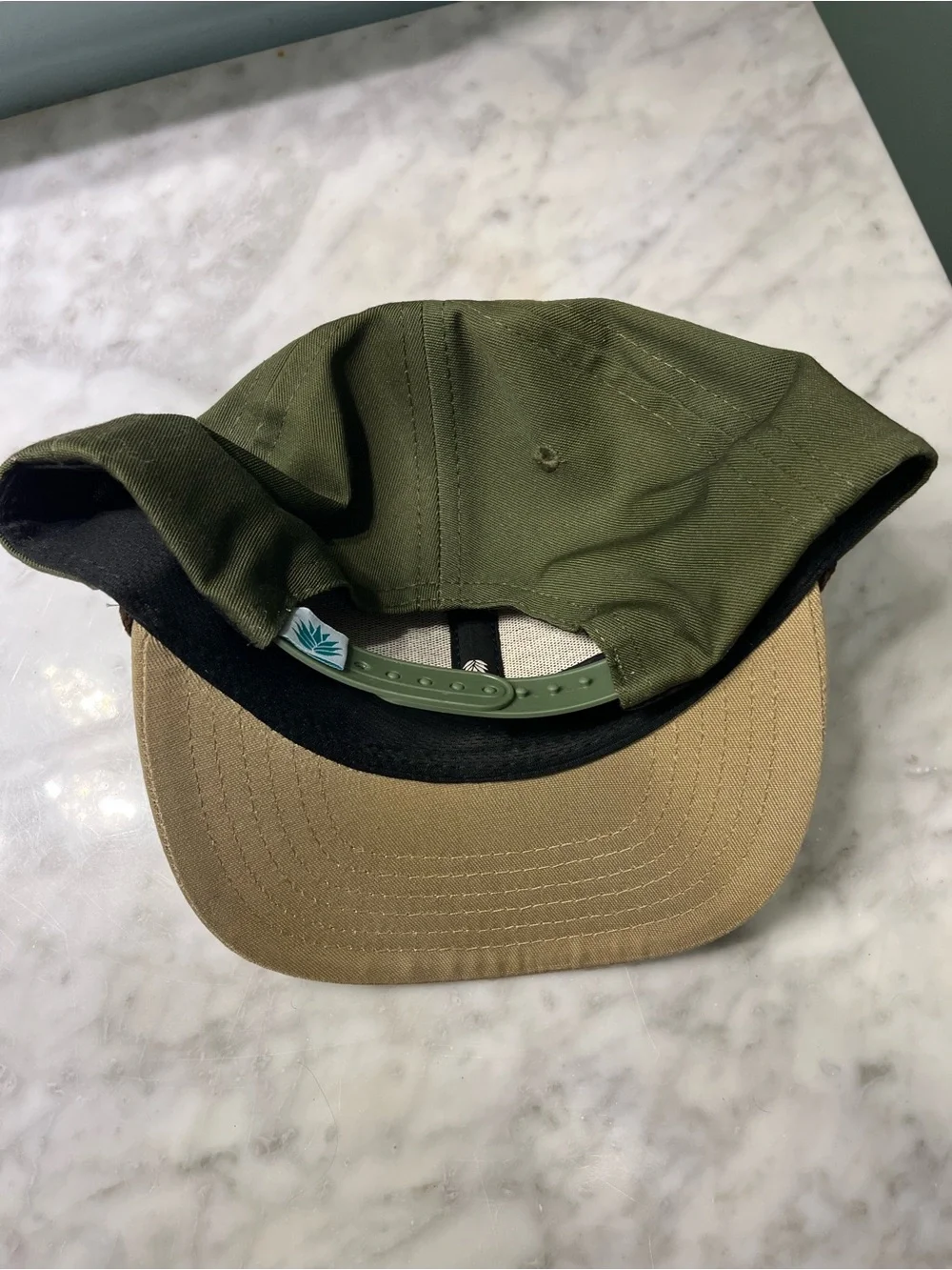 Zion National Park Olive & Khaki Patch Cap
